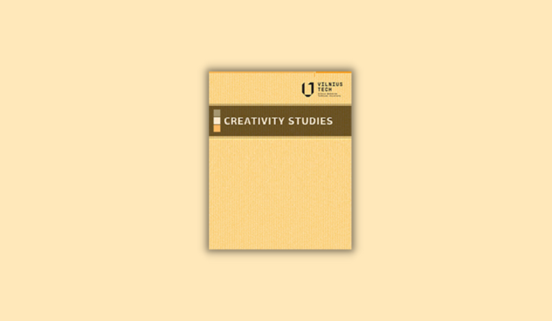 Naujas VILNIUS TECH žurnalo „Creativity Studies“ (VOL 15 NO 2) numeris